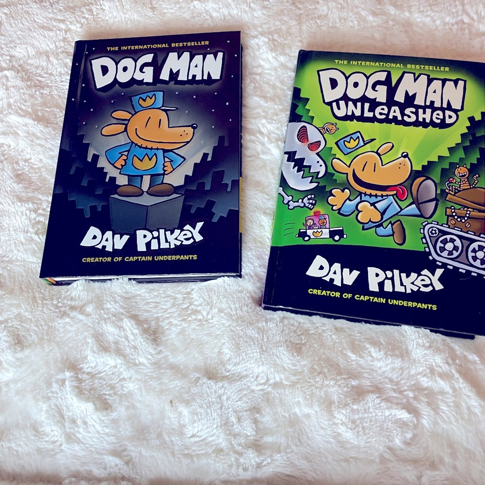 Dog man kids books- brand new - Picture 1 of 3